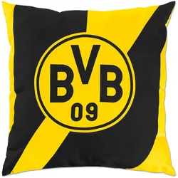 Kissen BVB schwarz/gelb (BH 40x40 cm) - bunt - BH 40x40 cm