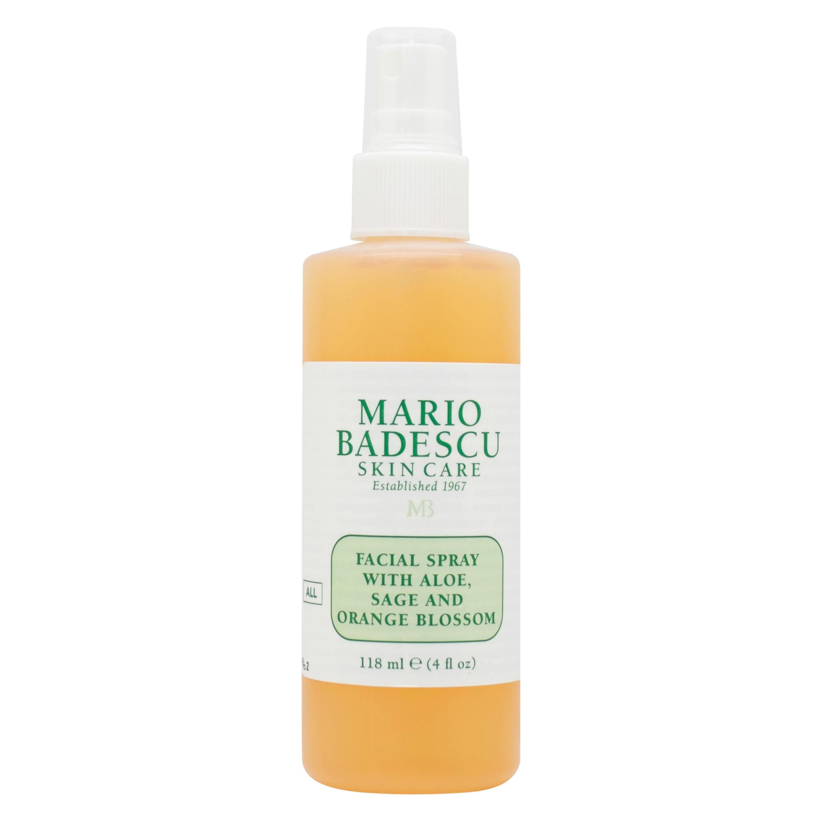Mario Badescu Gesichtsspray mit Aloe, Salbei und Orangenblüten 118ml (Gesichtswasser, 118 ml) (785364134454)