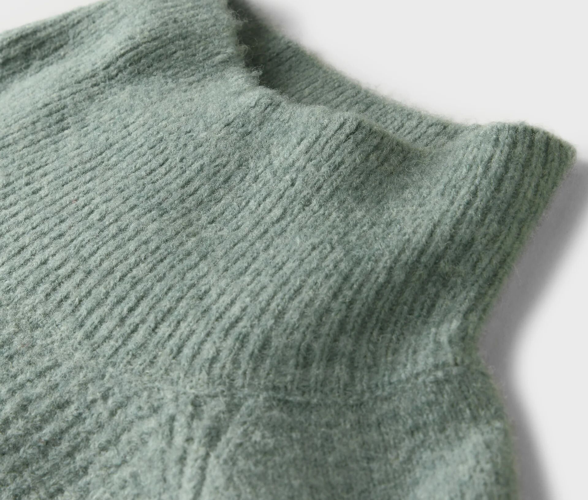 Tchibo - Soufflé-Yarn-Grobstrickpullover - Damen - Gr. S - grün