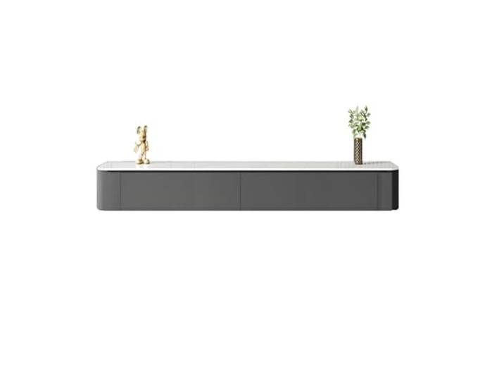 tv schrank Wandmontierter TV-Ständer mit Stauraum, schwebende TV-Konsole Mit Schubladen, Wohnzimmer-Mittelregal mit Stauraum