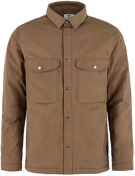 FJÄLLRÄVEN Herren Winter Isojacke Oevik Down Knöpfe G-1000 braun   M M