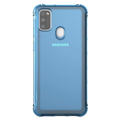Samsung Designed für M Cover für M307F, M215F Galaxy M30s, M21 - purple (Samsung Galaxy M21) (GP-FPM215KDAEW)