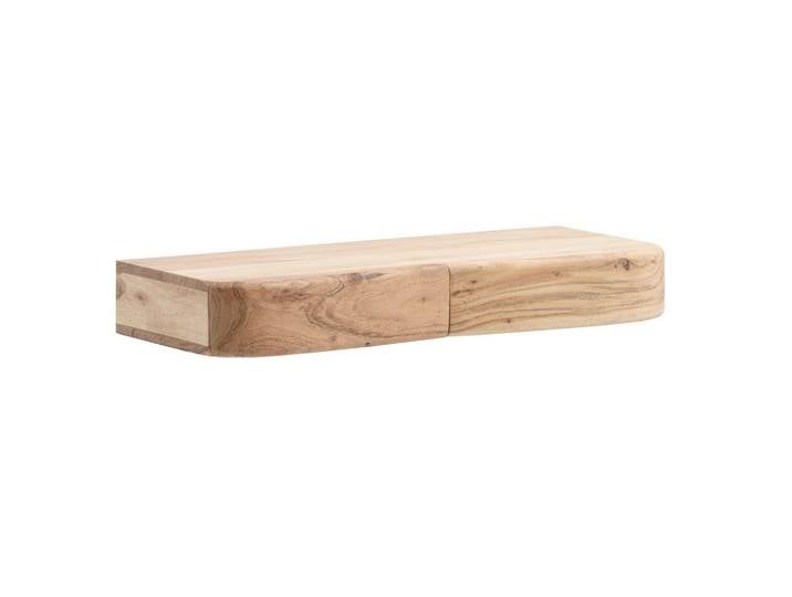 Livetastic Wandboard, Akazie, Holz, Akazie, massiv, 60x8x20 cm, Küchen, Küchenmöbel, Küchenregale
