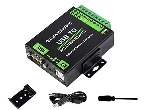 Waveshare USB naar RS232/485/422/TTL Interface Converter - Geïsoleerde Industriële USB-converter met FT232RNL Chip