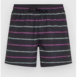 O'Neill Cali First 15'' Boardshorts black / purple stripe Gr. XL