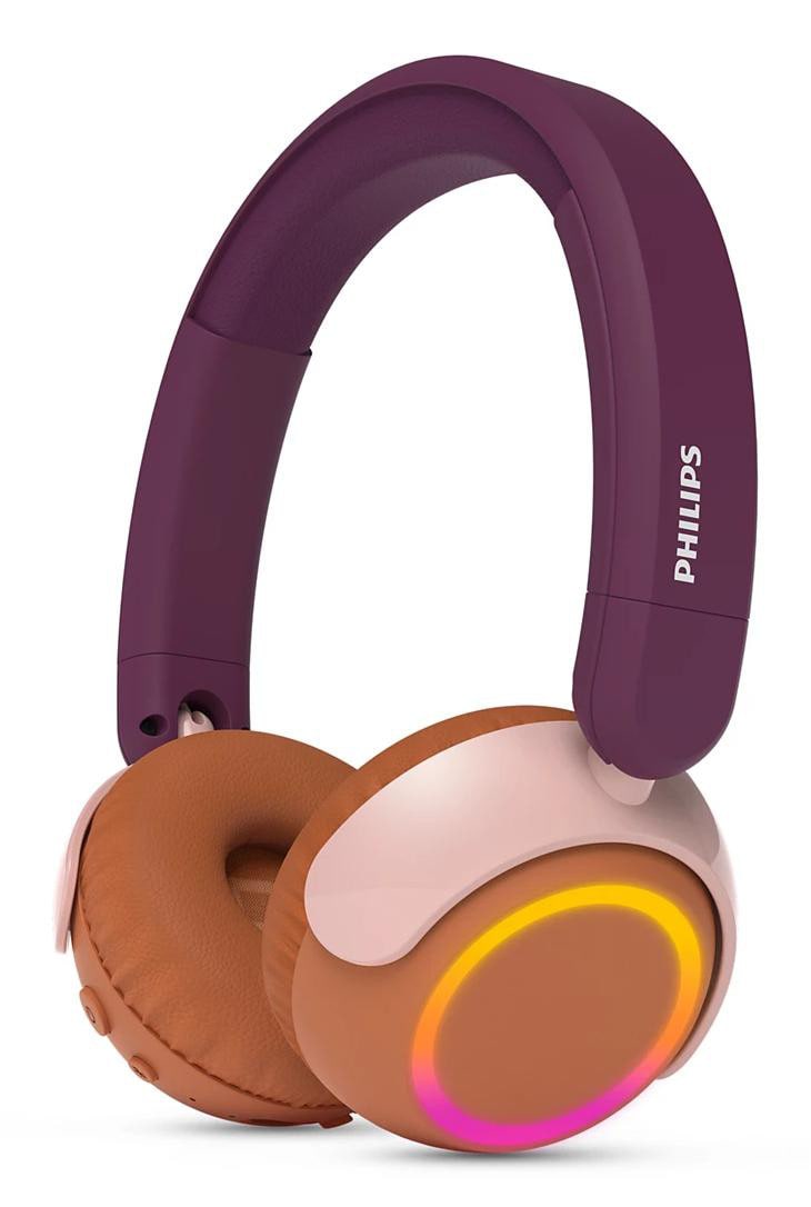 Philips 4000 series TAK4200MP/00 kabellose On-ear Kopfhörer USB-C Bluetooth violett orange