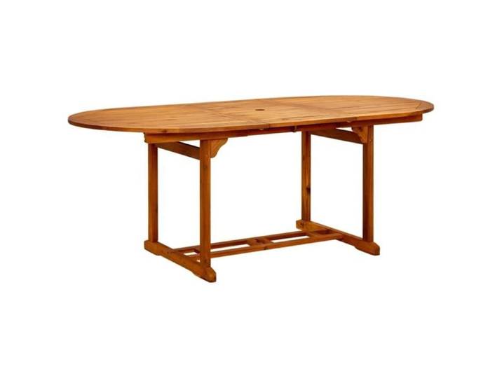 BET Table de jardin 200x100x75 cm Bois d'acacia massif BET9472646099815
