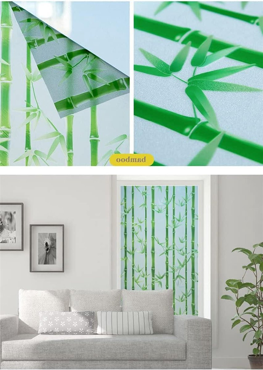 Matwitte privacy raamfolie voor decoratie en privacy, herbruikbaar zonder resten, 45 x 400 cm