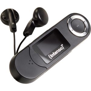 Intenso MP3-Player Music Walker, 64GB, schwarz, mit Kopfhörer
