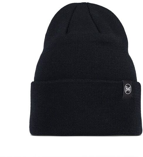 Buff Lilon Black Knitted Beanie Hat