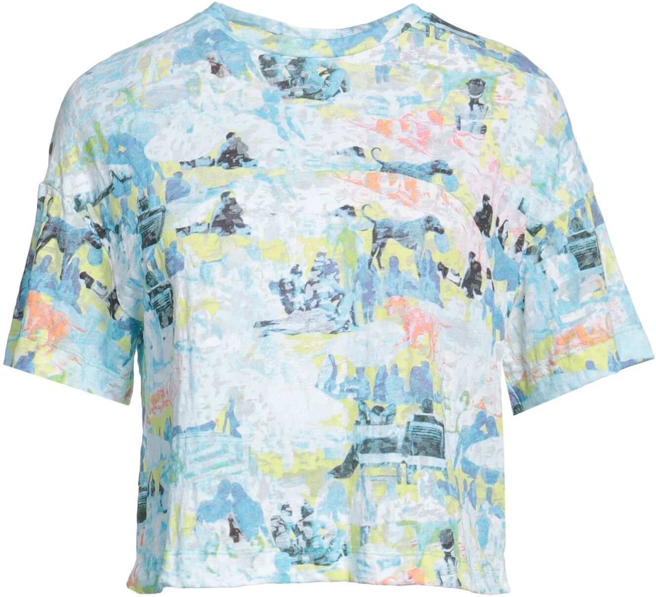 Bimba Y Lola Camiseta Mujer Azul celeste S Mujer