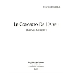 Georges Delerue, Le Concerto De L/'Adieu /'Farewell Concerto/' Violin Buch, Fachbücher
