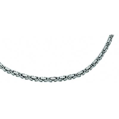 Edelstahlarmband ADELIA´S "Herren Edelstahl Königskette Armband 21 cm", silber, Armbänder, Herren, 21, Edelstahl, Edelstahlarmband, Edelstahlschmuck für Herren