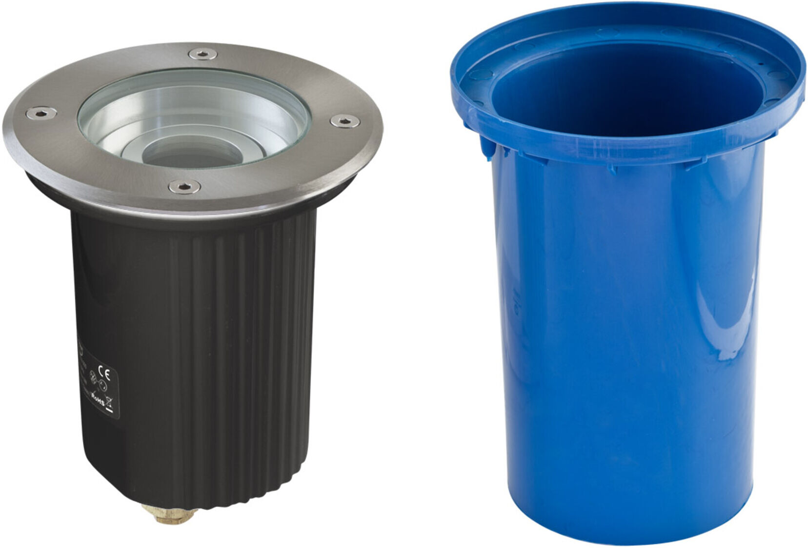 EVN Lichttechnik Bodeneinbauleuchte 35W GU10 IP67 678 235 eds ; evn_lichttechnik (678235)