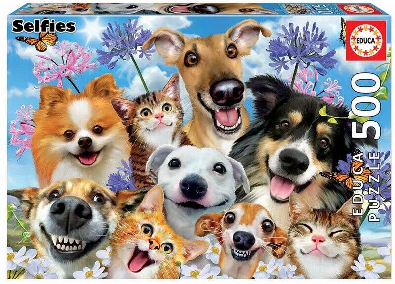 Puzzle 500 pcs Fun in the sun Selfie - Educa