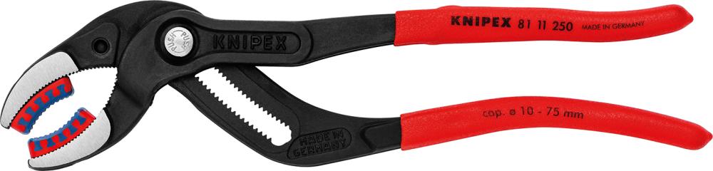 KNIPEX Syphon-Greifzange poliert250mm m.Backen