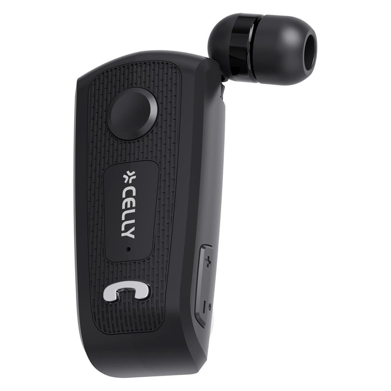 Celly - BHCLIPBK Wireless Retractable Mono Headset (NC, Kabelgebunden) (BHCLIPBK)