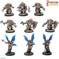 Archon Studio Dungeons & Lasers Miniatures: ARMIES OF DEUSLAIR (Kunststoff)