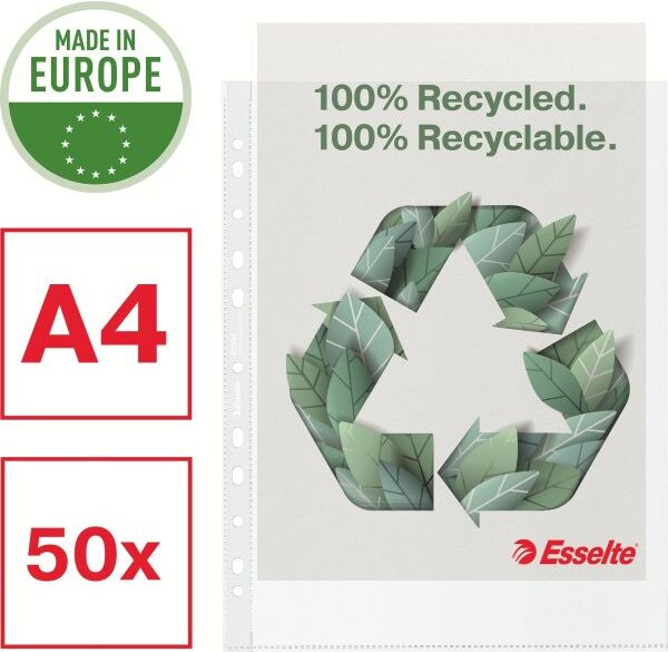 Esselte Recycle Lomme   A4+   Top   100my   50stk