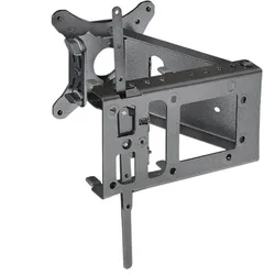 Novus SKY BASIC 1 schwenkbare TV Wandhalterung für Wohnwagen, Wohnmobile, TV Wandhalterung, Schwarz