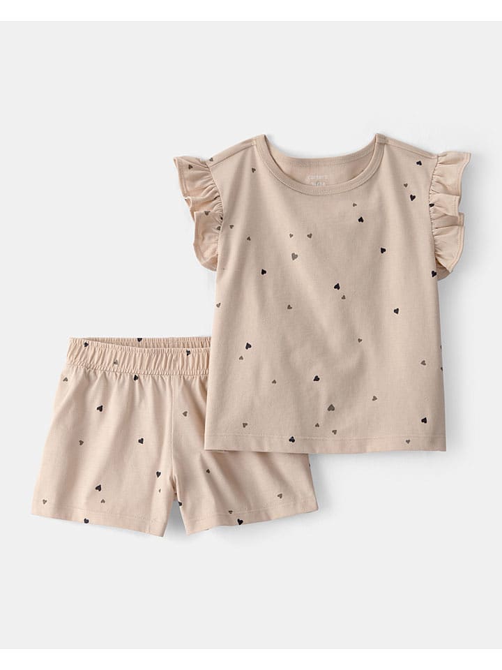 carter's 2tlg. Outfit in Beige - 104