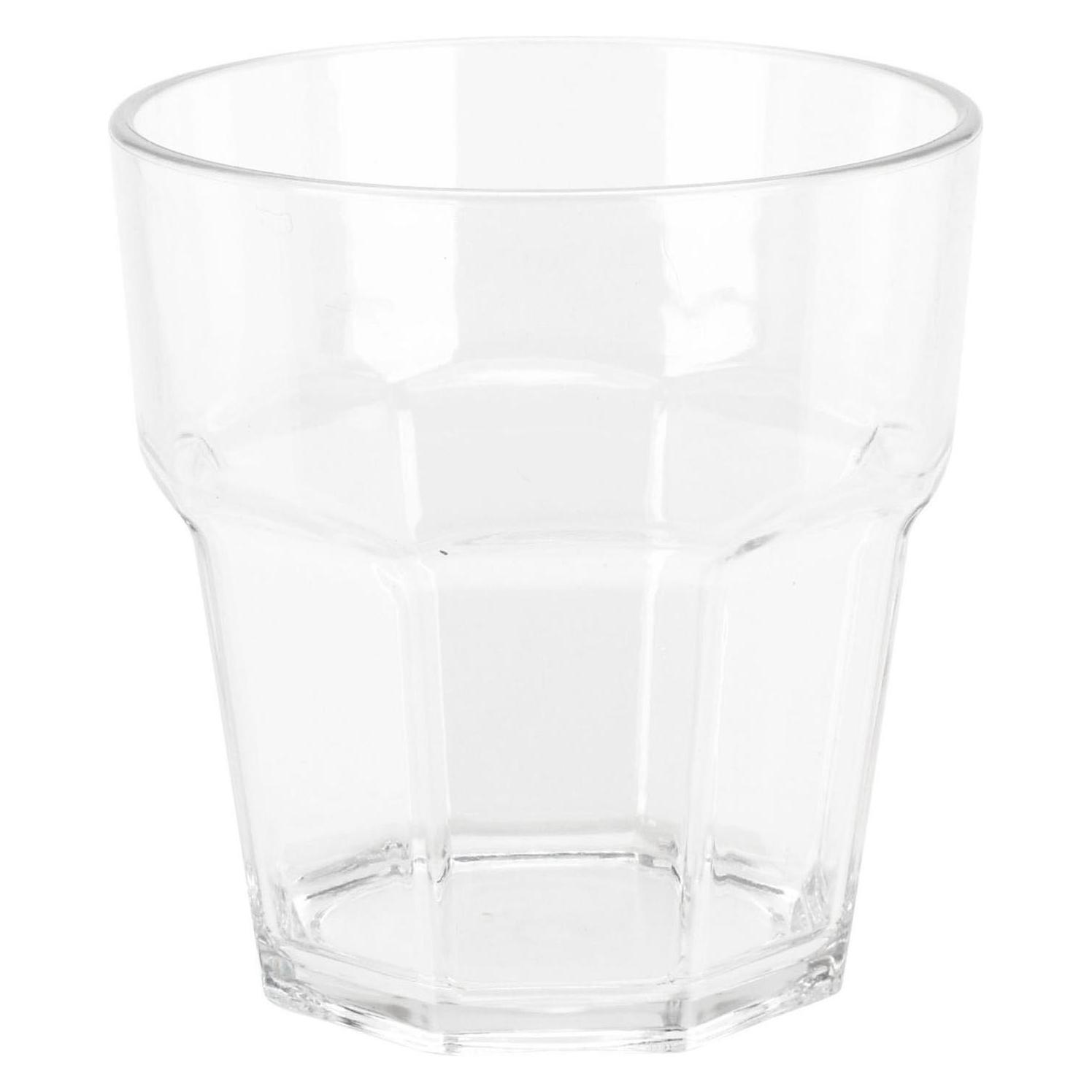 Excellent Houseware Trinkglas aus Kunststoff, 275 ml (0.28 l) (54431103)