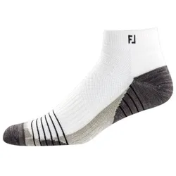 Footjoy TechSof Tour Quarter Herrengolfsocken weiss
