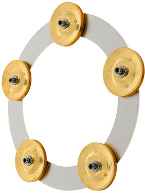 Millenium "6" Steel Jingle Ring brass"
