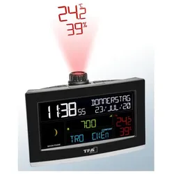TFA View Show, Wetterstation, Schwarz