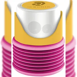 STAEDTLER Doppelspitzdose mit Faltenbalg 8,2/11,2mm gelb/pink