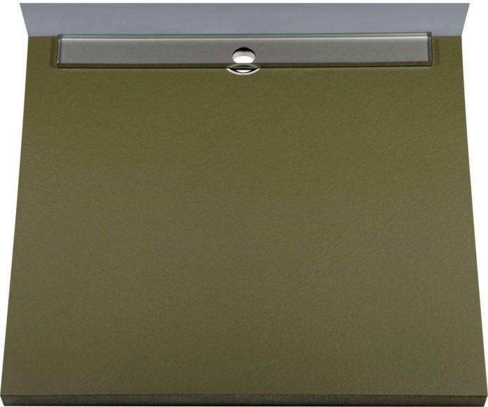 poresta systems Duschfläche Poresta Limit 22000150 900 x 900 x 45 mm, waager. Ablauf, stirnseitig