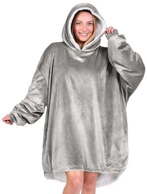 Bare Homey B-Cozy Oversized Sherpa Wearable Blanket