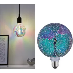 PAULMANN LED-Kugellampe E27 G125 5W weiß F Miracle Mosaic 287.49 2700K 470lm dimmbar