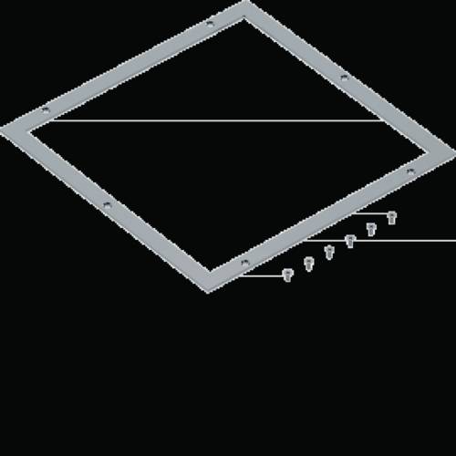 Hager UDM3320Q16 Montageplatte (L x B) 360mm x 360mm 1St.