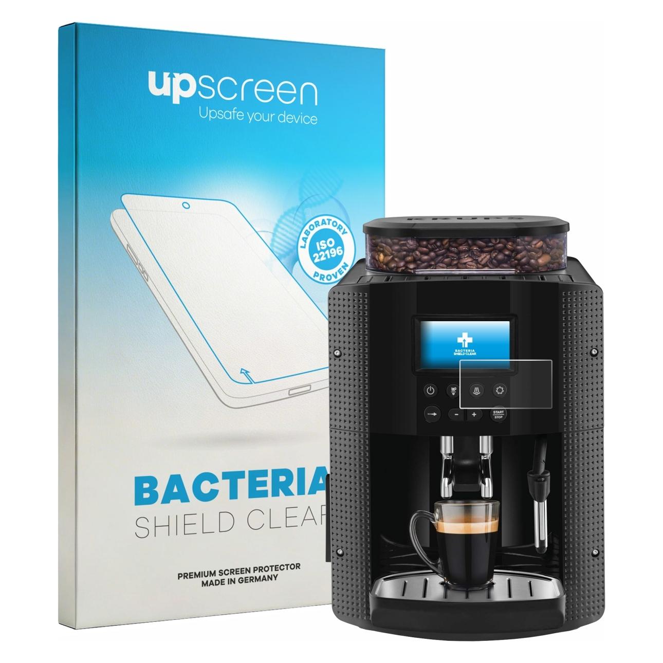 upscreen Schutzfolie für Krups Essential YY8135FD Displayschutz Displayschutzfolie Folie Klar antibakteriell (2064038)
