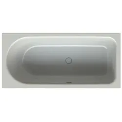 Bette BetteOcean Badewanne 8859-002 150x70x45cm, Fußende rechts, Überlauf vorne, manhattan