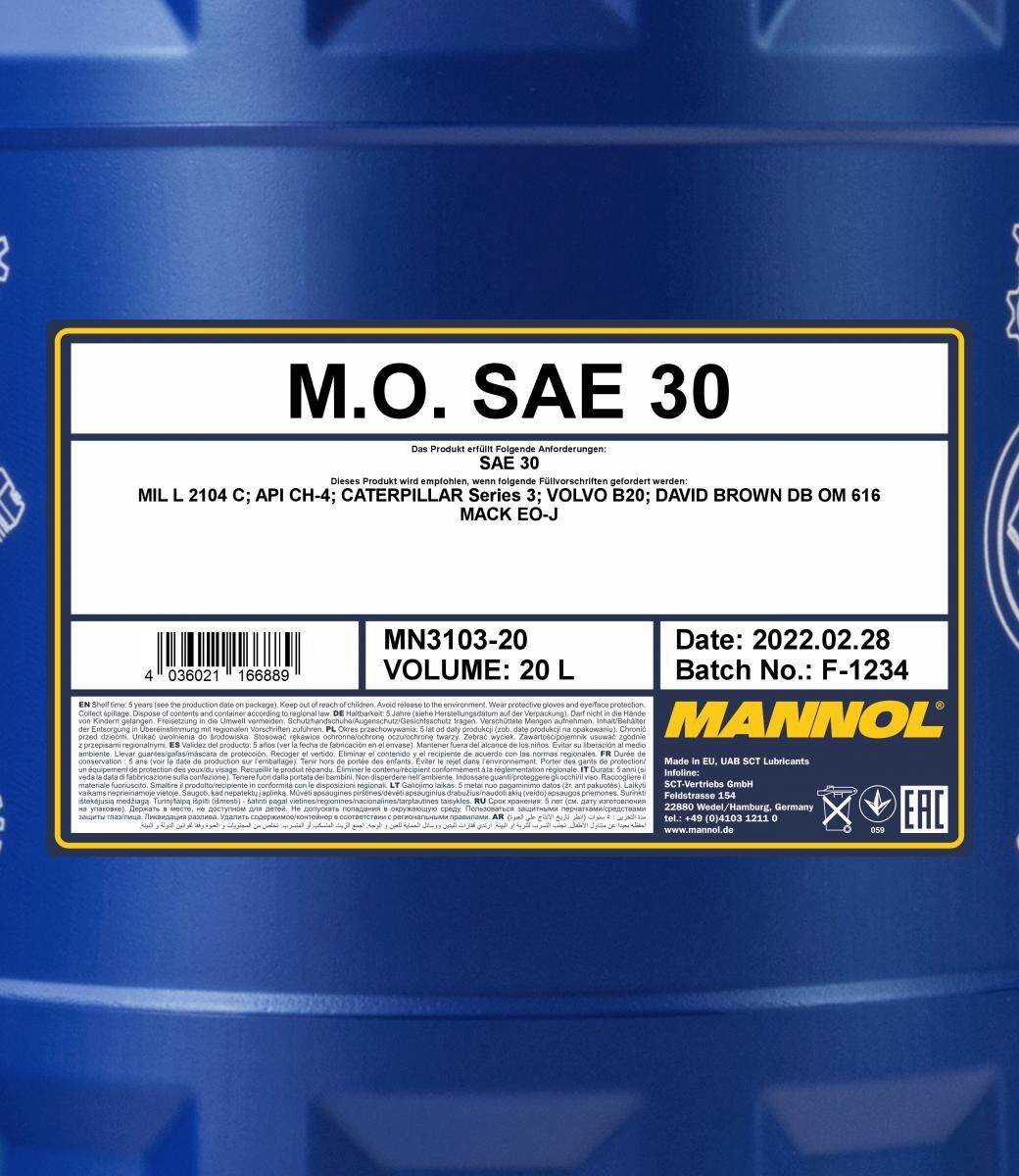 MANNOL MN3103-20 Multifunktionsöl