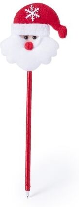 Stylo publicitaire bille Tidil blanc rouge