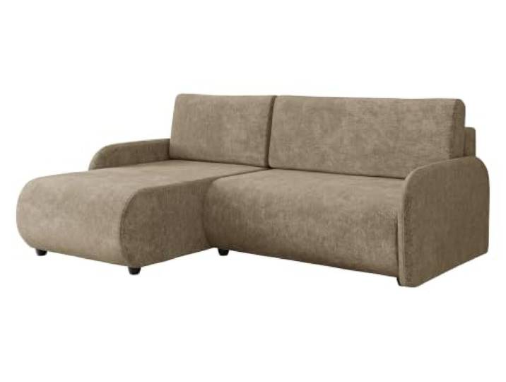 Mirjan24 Ecksofa Nirez mit Schlaffunktion und Bettkasten (Lumo 30) Freistehendes Ecksofa mit Chenillebezug, Ottomane beidseitig montierbar, beweglichen Rückenkissen, B/H/T: 233/88/160 cm
