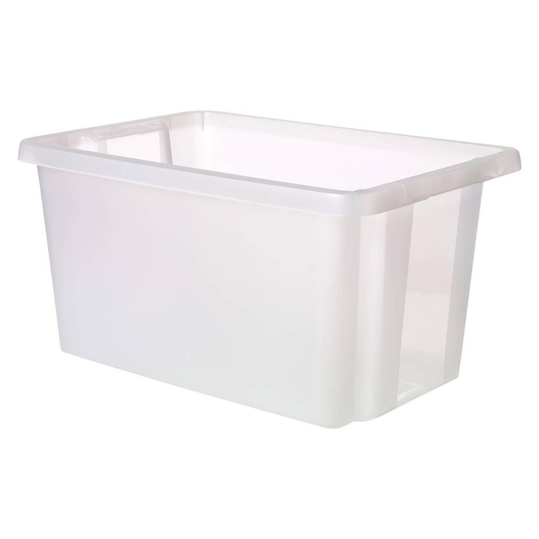 Curver 225404 Drehstapelbehälter ESSENTIALS Drehstapelbox 45L, transparent stap (225404)