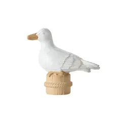 Deko Möwe   ¦ weiß ¦ Porzellan ¦ Maße (cm): B: 17 H: 16 T: 7.0