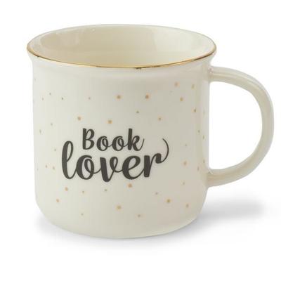 Tasse Emaille Look 'BookLover'