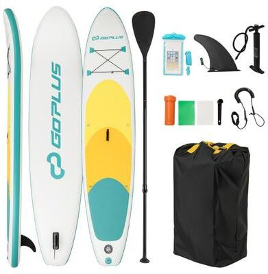 Costway 11 Feet Premium SUP Inflatable Stand Up Paddle Board-L