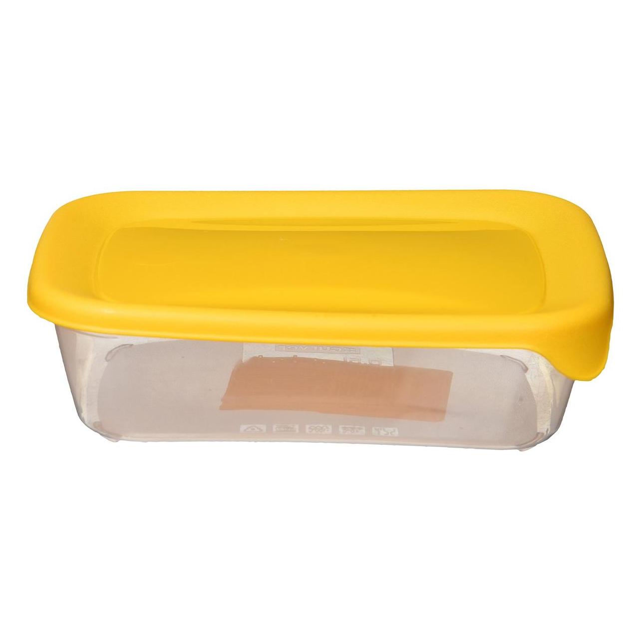 Curver Pojemnik Fresh Go Prostokątny 0,5l Żółty (0.50 l) (KE00553-007-01)