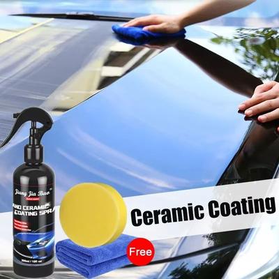 Ultra Gloss Nano Ceramic Coating & Paint Protection 300ml Set(whole Car)
