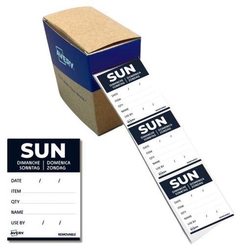 AVERY Zweckform SUN Tagesetiketten weiß 56,0 x 40,0 mm, 500 St.