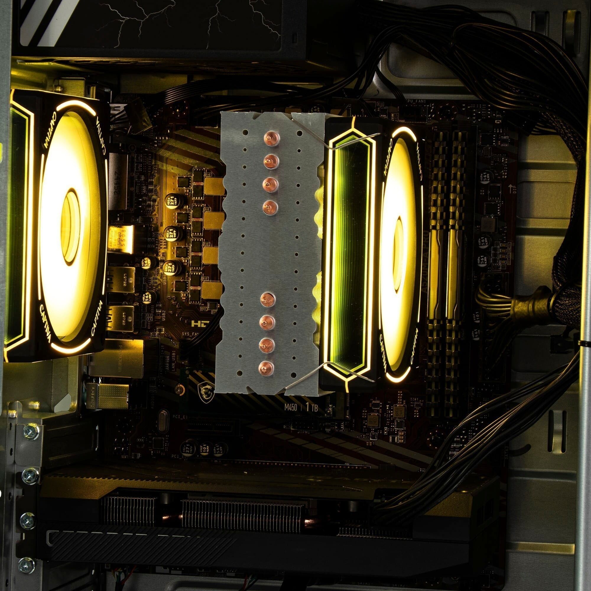 CAPTIVA Gaming-PC "Entry Gaming R10-1541", schwarz, ohne Betriebssystem, Arc™ B580, 32 GB RAM 1.000 GB SSD, Desktop-PCs, Gaming-PC