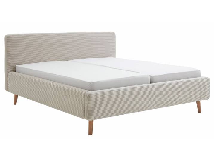 XORA Polsterbett MATTIS, beige, Cord