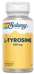 Solaray L-Tyrosine 500 mg 50 Unités - Pot 50 végécaps de 0,62 mg