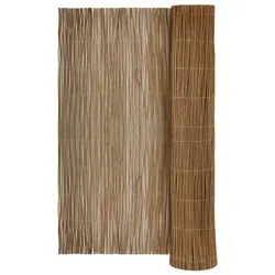 vidaXL Weidenzaun Braun 300x100 cm